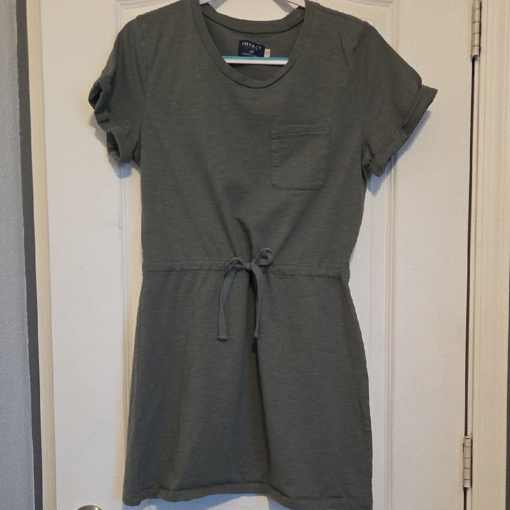 United By Blue For Target Green T Shirt Dress. Size L
